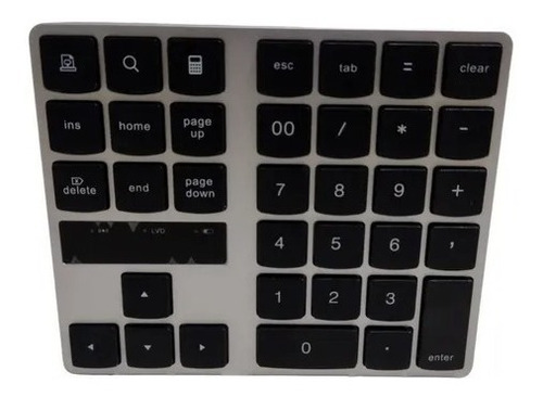 Profesional Teclado Numérico Mini Ergonómico 35 Teclas 