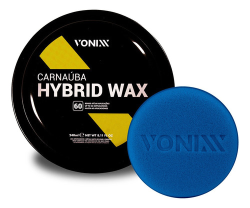 Blend Black Edition Ceramic Carnaúba Paste Wax 240ml Vonixx
