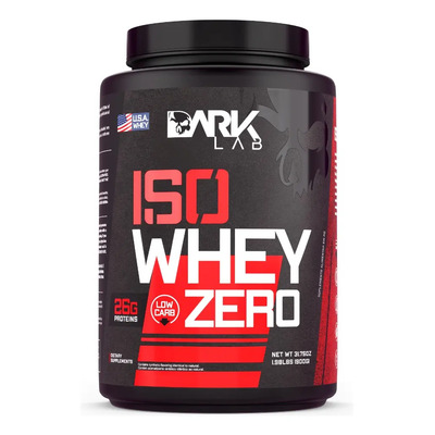 Whey Isolado Zero 900g Dark Lab - Whey Protein Zero Carb Sabor Chocolate (LOW CARB) | Frete grátis