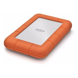 Disco Externo Lacie 1 Tb Rugged Mini Portatil Usb 3.0 Fs Color Gris Claro