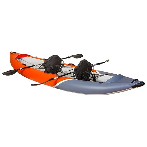 Kayak Inflable Unitackle Para 2 Adultos Con Accesorios