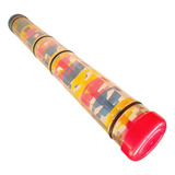 Rainmaker Toy Rainstick Sonajero Tubo Con Cuentas Bebé 40cm