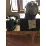 Casco Agv K5 S Negro Mate Con Mica Iridium Original