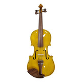 Violino Nhureson 4/4 Serie Especial Ouro Brilho Completo