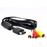 Cable Av Audio Y Video Compatible Con Ps3 Ps2 Ps1 