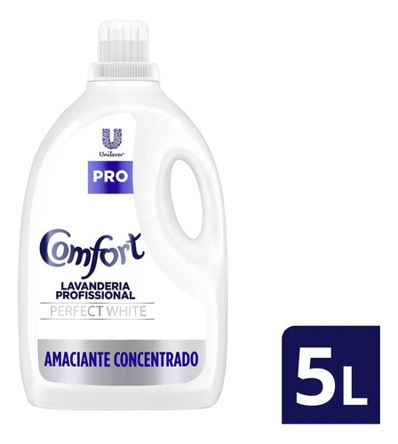 Amaciante Concentrado Perfect White Pro Galão 5l Comfort