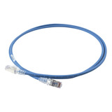 Cable De Red (patch Cord) De 1.5m,ultra Delgado Cat. 6a Azul