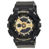 Casio Ba-110-1acr Baby-g Para Mujer, Tono Dorado Analógico-d