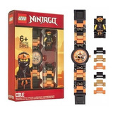 Reloj De Enlace Con Minifigura Lego Ninjago Cole 8021728