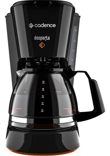 Cafeteira Elétrica Desperta Contrast Caf338 Cadence Cor Preto 110v