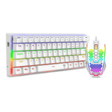 Kit Gamer Mecánico T-dagger Tgs008 Main Force Blanco 60%