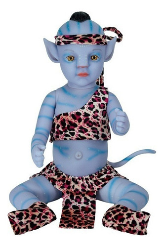 Avatar Reborn Muñeca Bebé Niña 30cm C/luz