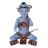 Avatar Reborn Muñeca Bebé Niña 30cm C/luz