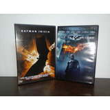 Batman Inicia + El Caballero De La Noche * Lote 2 Dvd