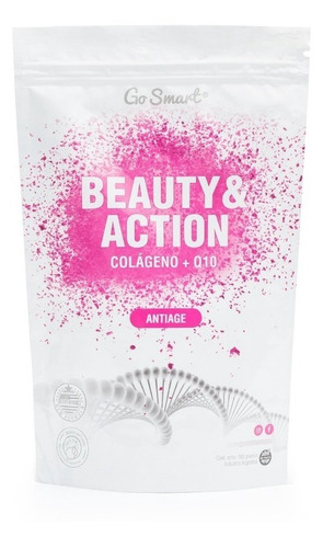 Beauty Action Colágeno + Q10 Antiage Go Smart 180g Sin Tacc
