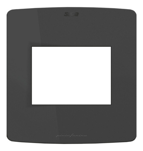 Tapa 5x5 Cm 2 Modulos Mignon Silight Negro Sica 200601 X Ud