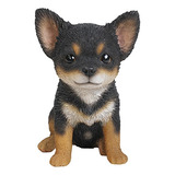 6.5 Inches Chihuahua Puppy Figurine Statues Collectible