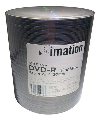 Dvd Imation Printable X100