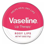 Balsamo Labial Vaseline Rosy Lips 17gr Lata
