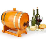 Barril De Madera De Pino Vintage Eurobuy 3l Para Vino, Brand