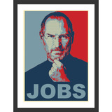 Quadro Decorativo Steve Jobs Apple Informatica Gp5