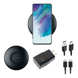 Kit Cargador Inalámbrico Magnético + Cable Tipo C + Cubo Usb