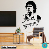 Vinilo Decorativo Maradona Pared Puerta