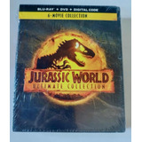 Blu Ray Jurassic Wolrd Ultimate Collection 6 Movie Blu + Dvd