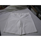 Short; Bermudas De Mujer Dockers Talla W14 Color Blanco Imp