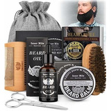 Kit De Crecimiento De Barba Y Kit De Estilizado Barba Acero