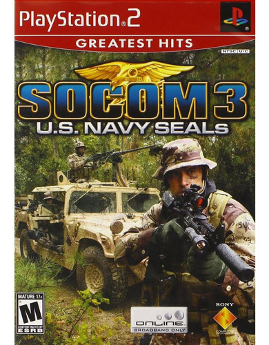 Jogo Socom 3: U.s. Navy Seals Playstation Hits Playstation 2