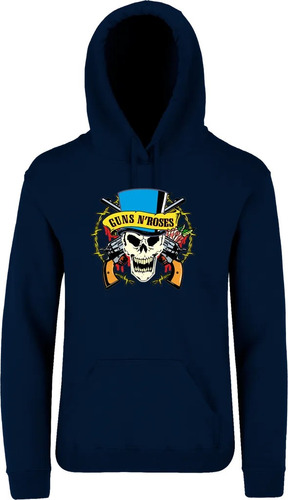 Sudadera Hoodie Guns And Roses Mod.0003 Elige Color