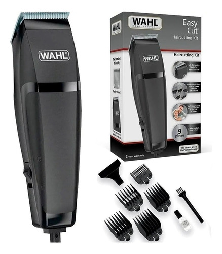 Máquina De Cabeleireiro Profissional Wahl Easy Cut 9 Peças