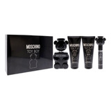 Set 4 Piezas Toy Boy Para Hombre De Moschino Edp