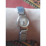 Reloj De Mujer Antiguo Swiss Acero Inoxidable