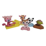 Littlest Pet Shop Lote De 5 Muñecos Colección Mcdonalds 