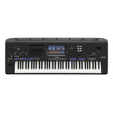 Teclado Arranjador Workstation Yamaha Genos Cor Preto 110v/220v