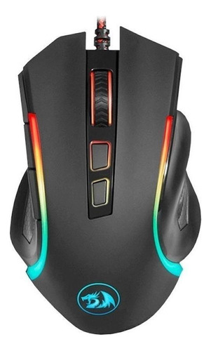 Mouse Gamer De Juego Redragon  Griffin M607 Negro