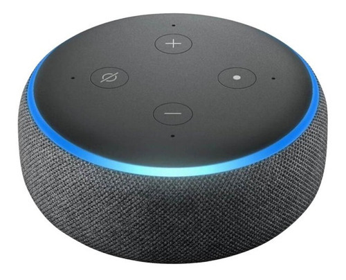 Altavoz Inteligente Amazon Alexa Echo Dot 3 Comandos Casa Smart Cor Charcoal