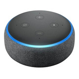 Altavoz Inteligente Amazon Alexa Echo Dot 3 Comandos Casa Smart Cor Charcoal