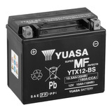 Batería Moto Yuasa Ytx12-bs Kawasaki Zrx1200 Daeg 09/13