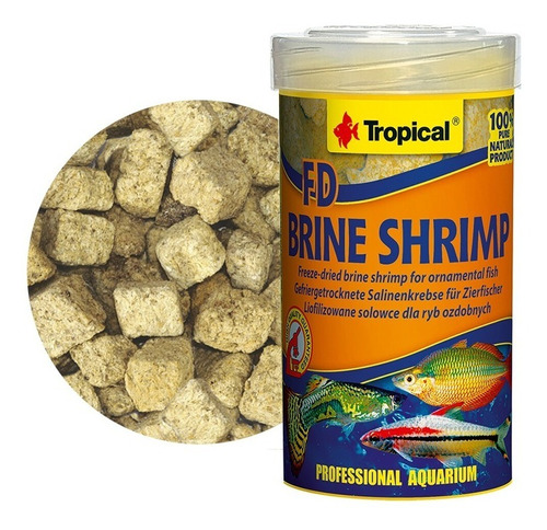 Alimento Artemia Deshidratada Brine Shrimp 8g