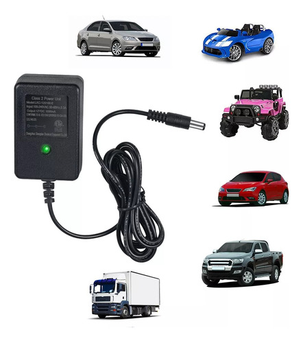 Cargador Para Bateria De 12 Voltios Para Carritos Electricos