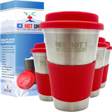 Icehot1 - Vaso De Acero Inoxidable De Doble Pared De 16 Oz, 