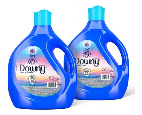 Downy Concentrado Amanecer Suavizante 4800ml Kit 2 Unidades