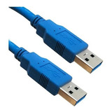 Cable Usb 3.0 Macho Macho 1.8mts Para Discos Externos
