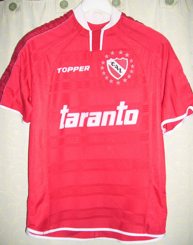 Independiente Campeon 2002 Joya Topper Taranto #8 Pusineri