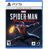 Juego Spider Man Para Ps5 Miles Morales Launch Edition