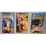 Lote 3 Peliculas Vhs Dragon Ball Z Videos Cassette Coleccion