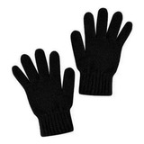 Guantes Mágicos Invierno Frio Unisex Negros Abrigados Moda